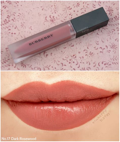 Burberry Dark Rosewood Liquid Lip Velvet Review & Swatches